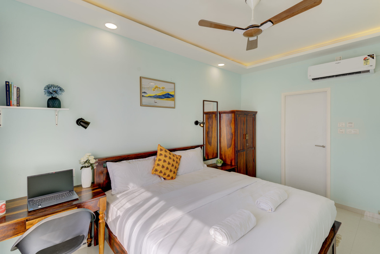 Master Bedroom - Service Apartments in South Goa
