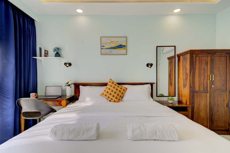 Master Bedroom - Stay in South Goa Near Beach