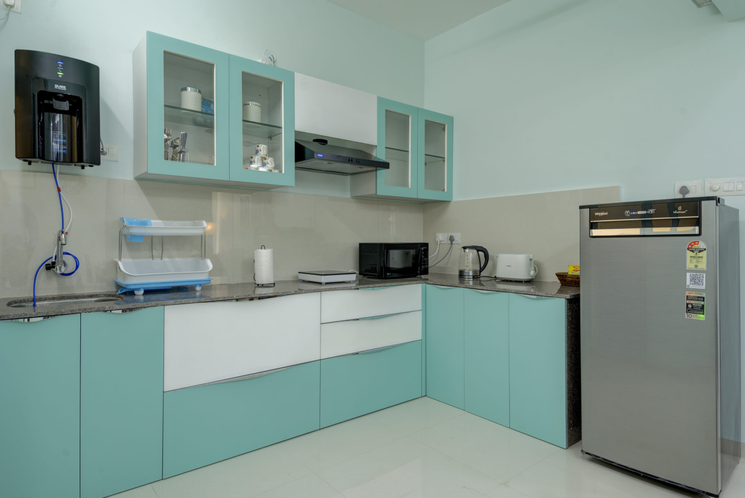 Full Kitchen - Goa Apartments for Stay