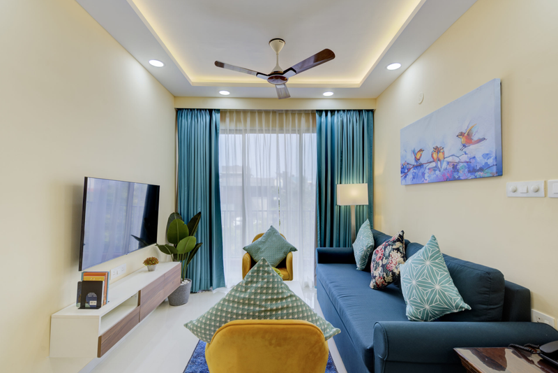 Living Room - South Goa Rent Apartment