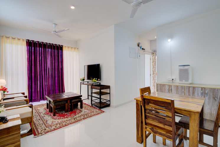 Living Room - 2 BHK Service Apartments in Goa