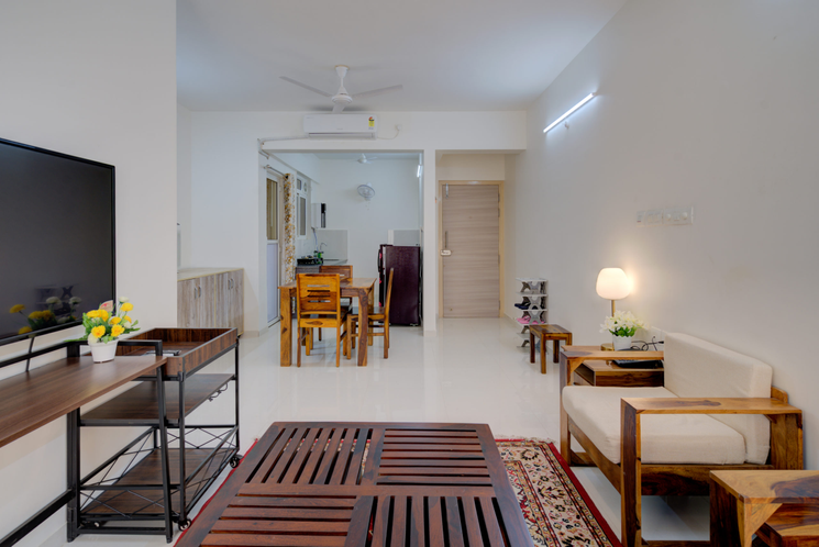 Living Room - Apartments in Goa for Rent for Holidays